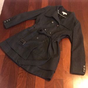 NY&COMPANY Gray Pea Coat